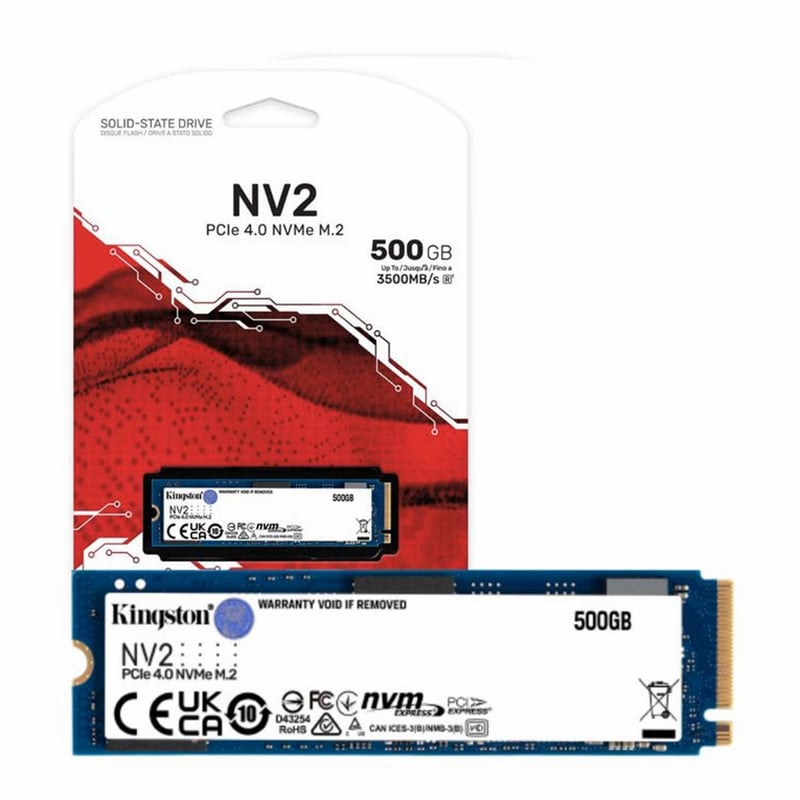 Disco Sólido Kingston NV2 500GB NVME M2 PCIE KINGSTON