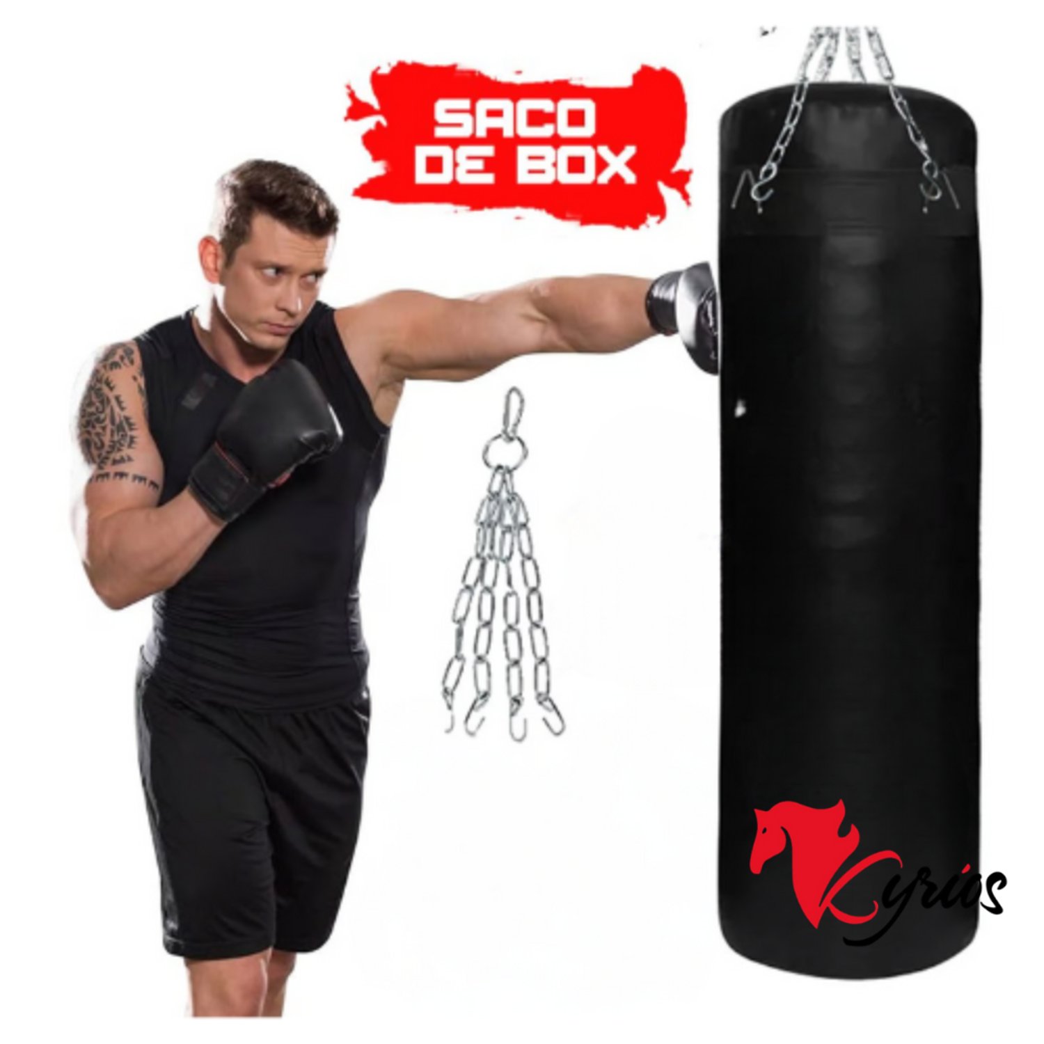 Saco de boxing shop