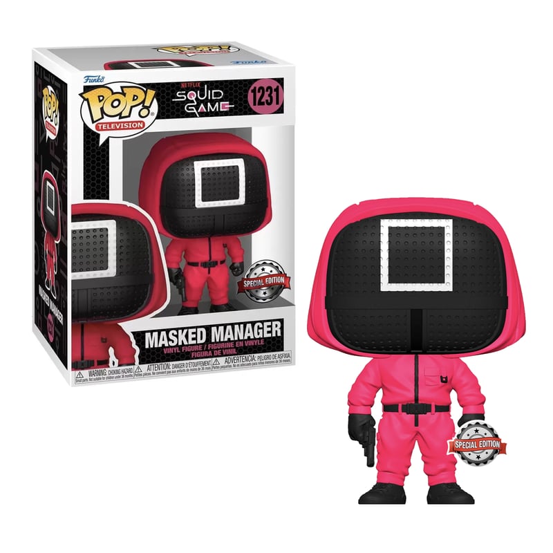 Masked Manager Funko Pop 1231 Juego Del Calamar Exclusivo FUNKO ...
