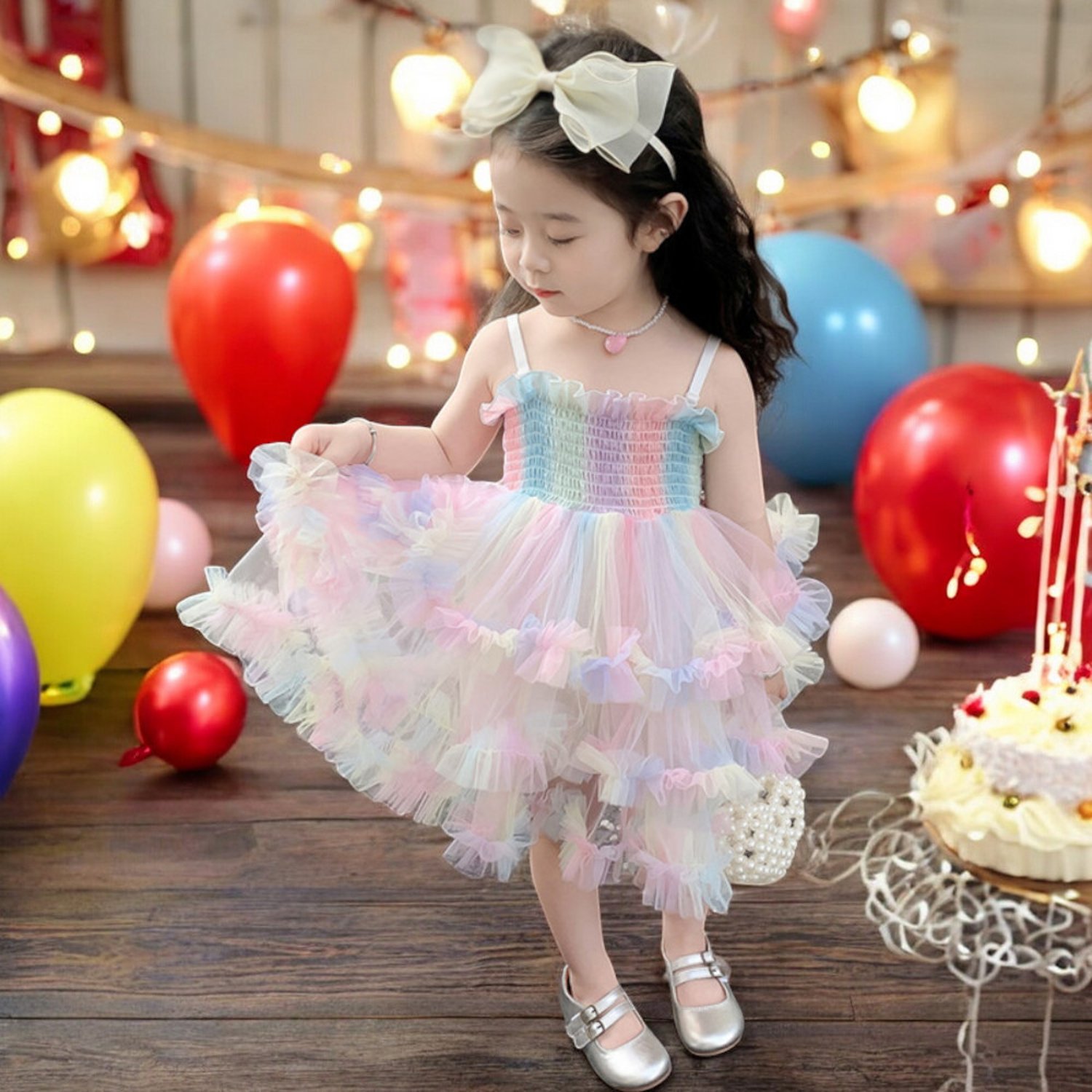 VESTIDO PARA NINA TEMATICA MARIPOSAS