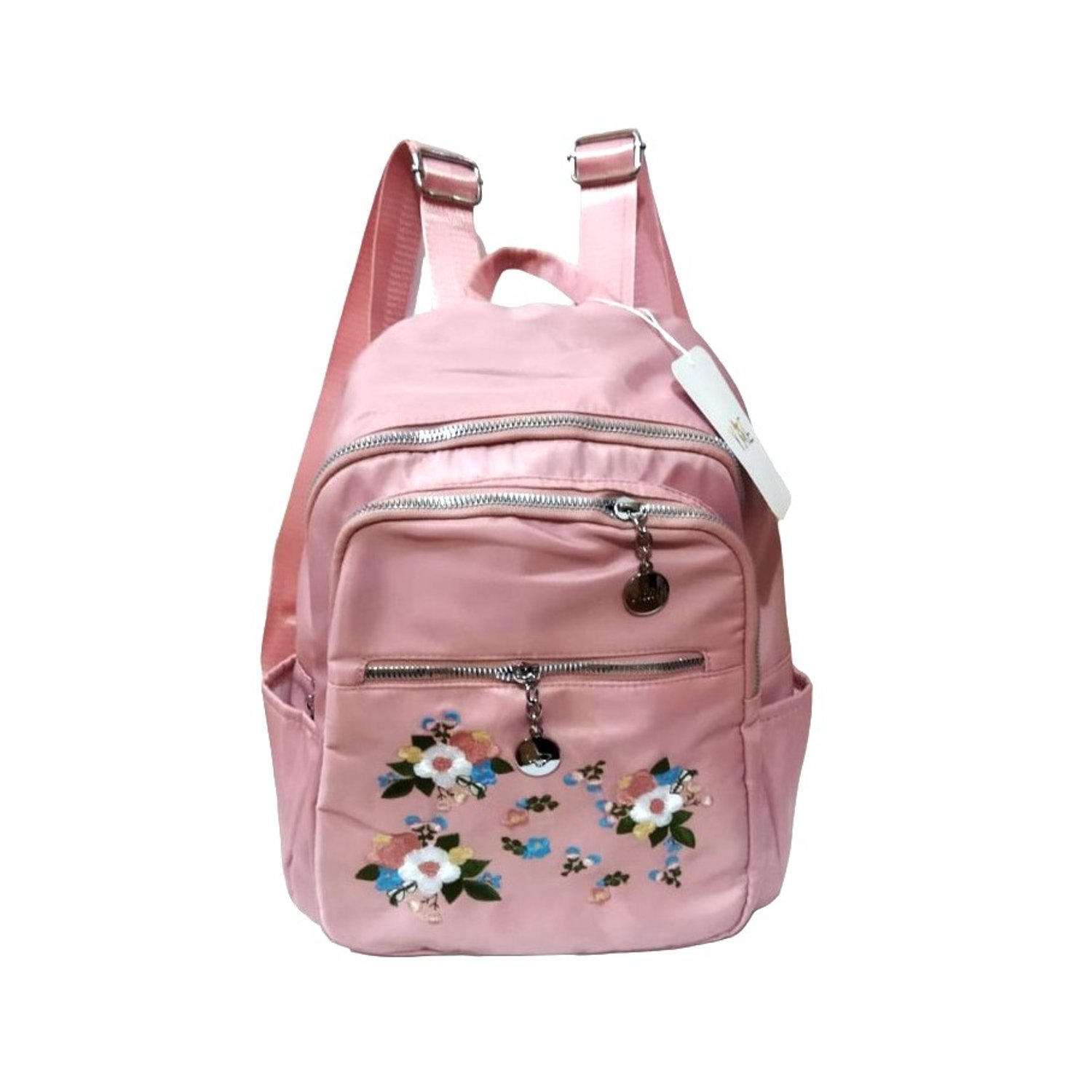 Mochila bordada flores hotsell