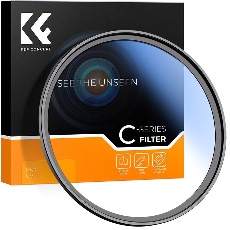 Hama 95058 UV-Filter 58 Mm Für Kameras – Schutzfilter Gegen UV-Licht Und Kratzer, 1 Stück