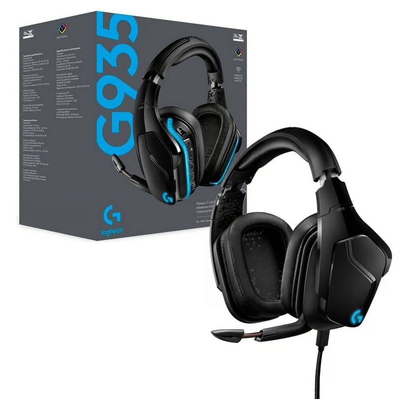 LOGITECH - AUDIFONO LOGITECH G935 WIRELESS  981-000742  GAMING