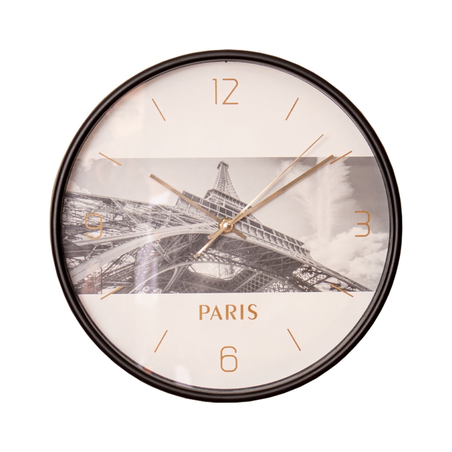 Reloj de Pared Paris con Diseno de la Torre Eiffel 30x30cm CONCEPT falabella
