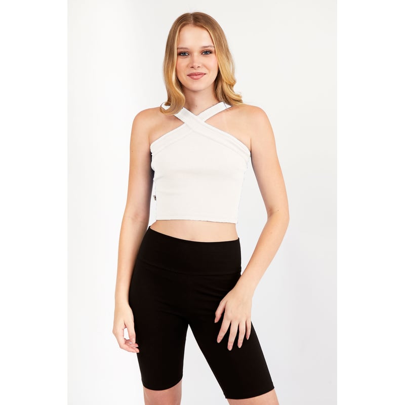 Top Rib Algodon para Mujer