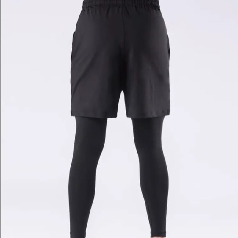 Short con mallas hombres shop