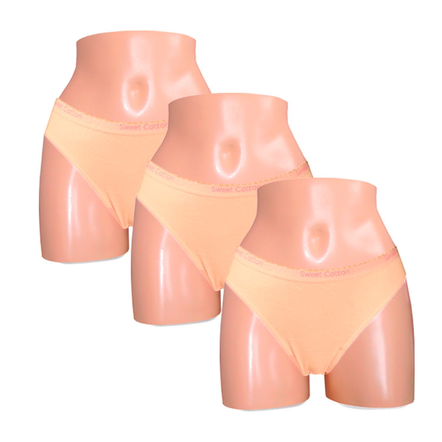 Pack x3 Bikini Sweet Cotton Beige SWEET COTTON falabella