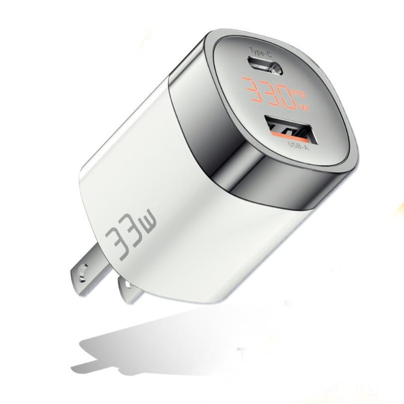 ESSAGER - Enchufe de carga rapida 33w para iphone  sansumg xiaomi