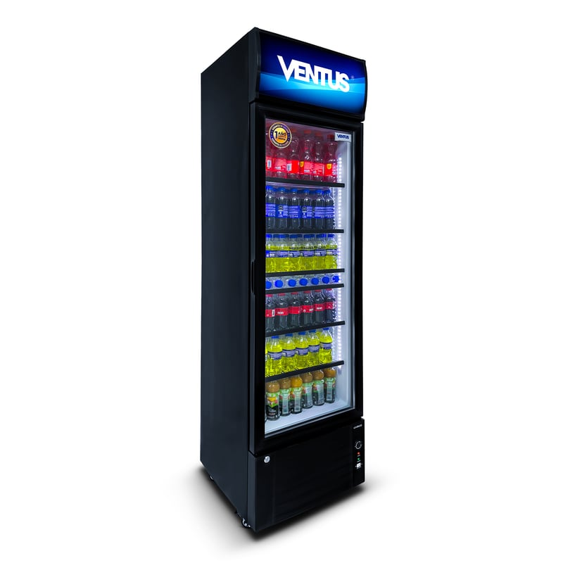 Ventus Visicooler 1 puerta LG-290LED Negro 290L VENTUS | falabella.com