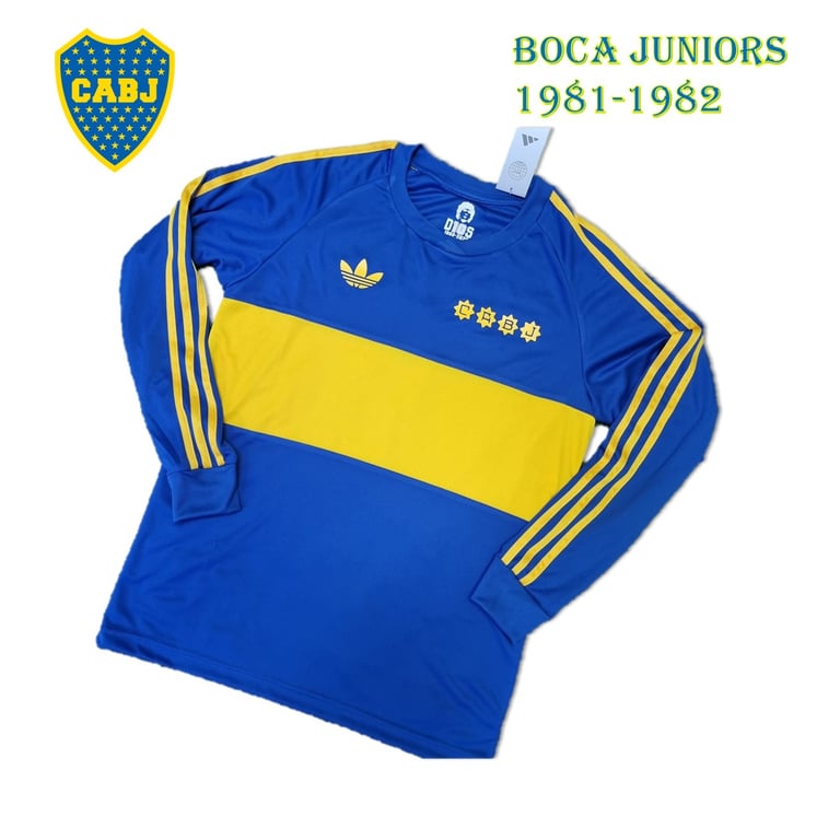 Boca Juniors 1981/82 Domicile - L'art du Maillot