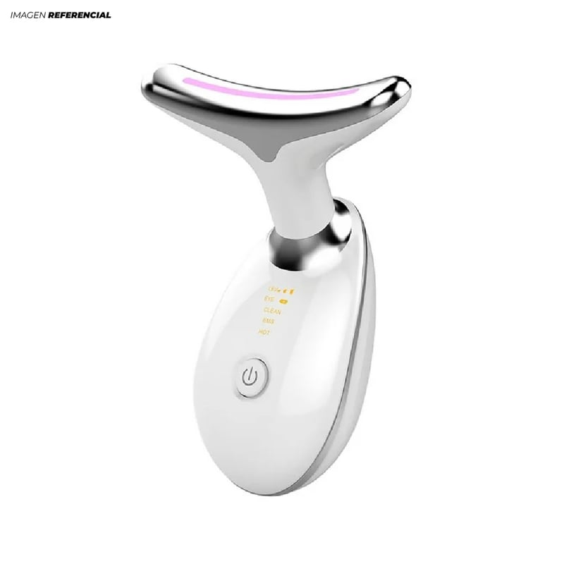 IMPORTADO MC - Masajeador Facial de Microcorrientes Luces LED Recargable