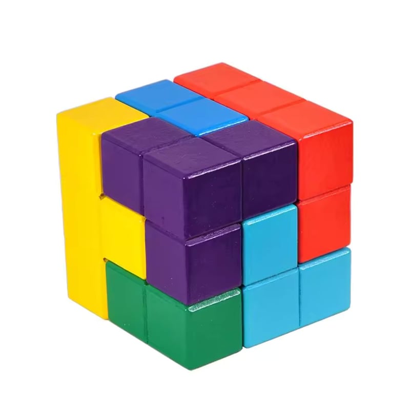 Rompecabezas Tridimensional Cubo Soma Multicolor GENERICO falabella