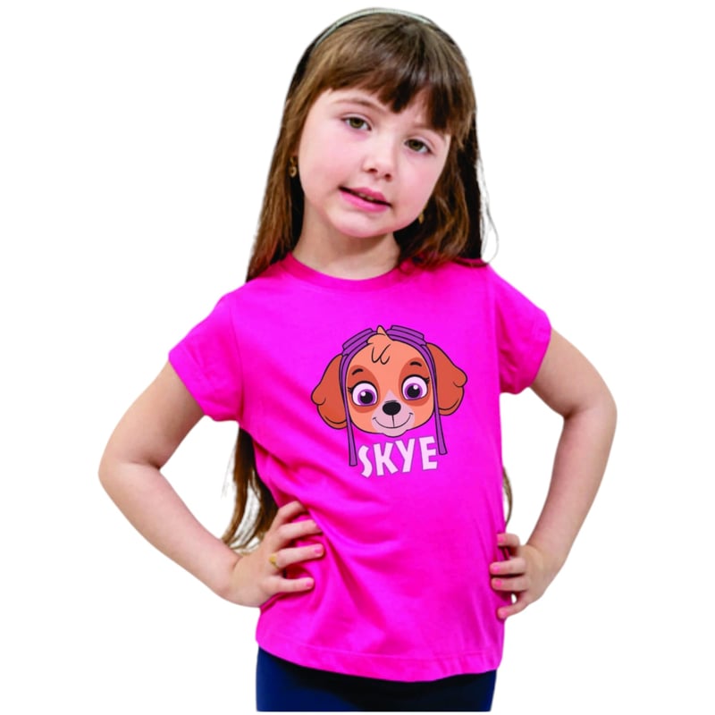 Polo Niña Manga Corta Algodón Paw Patrol PAW PATROL