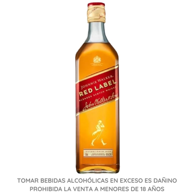 JOHNNIE WALKER - Whisky Red Label 750ml