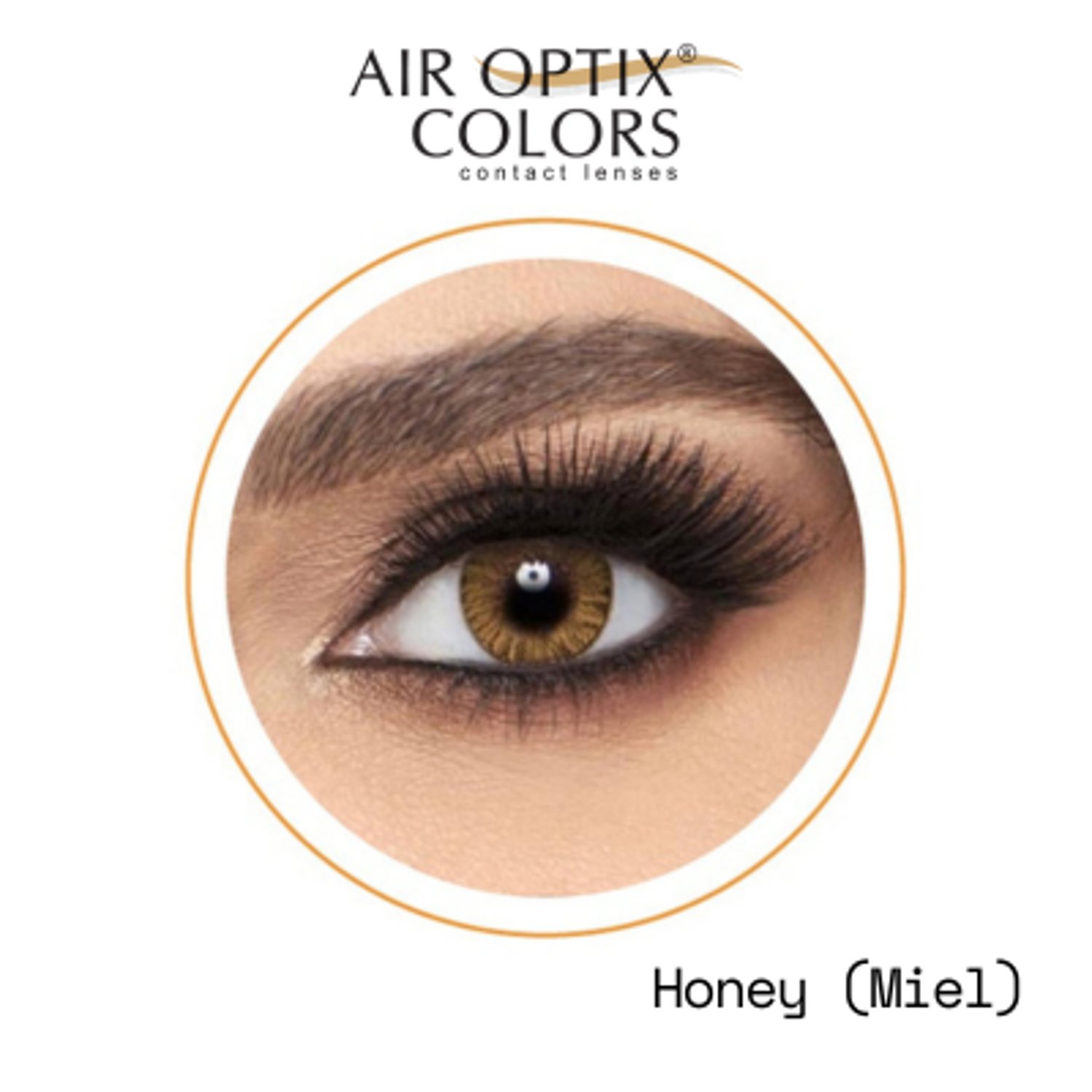 Lentes de Contacto Air Optix Colors Miel Honey GENERICO falabella