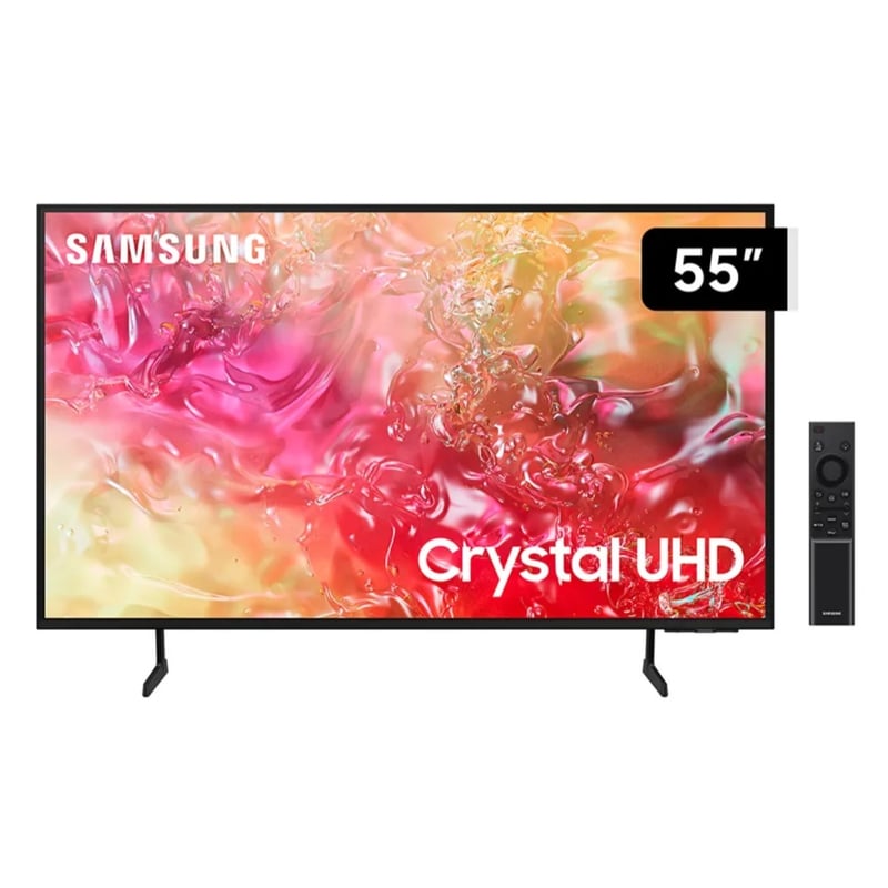 SAMSUNG - TV Samsung 55 Crystal 4K Ultra HD DU7000 4K Tizen OS Smart TV 2024