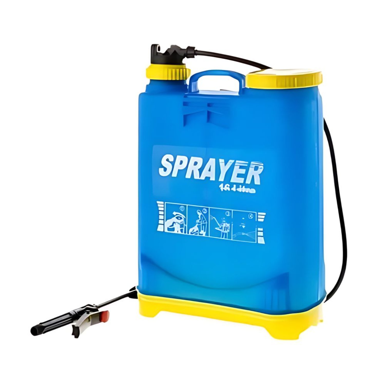 Mochila Pulverizador Fumigador Sprayer Manual 16 litros GENERICO falabella