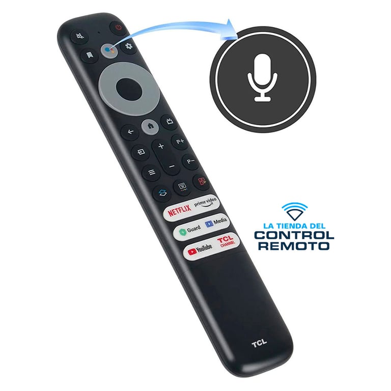 Control Remoto Original TCL RC902V FMR1 FMRH para TV TCL 8K con Voz TCL ...
