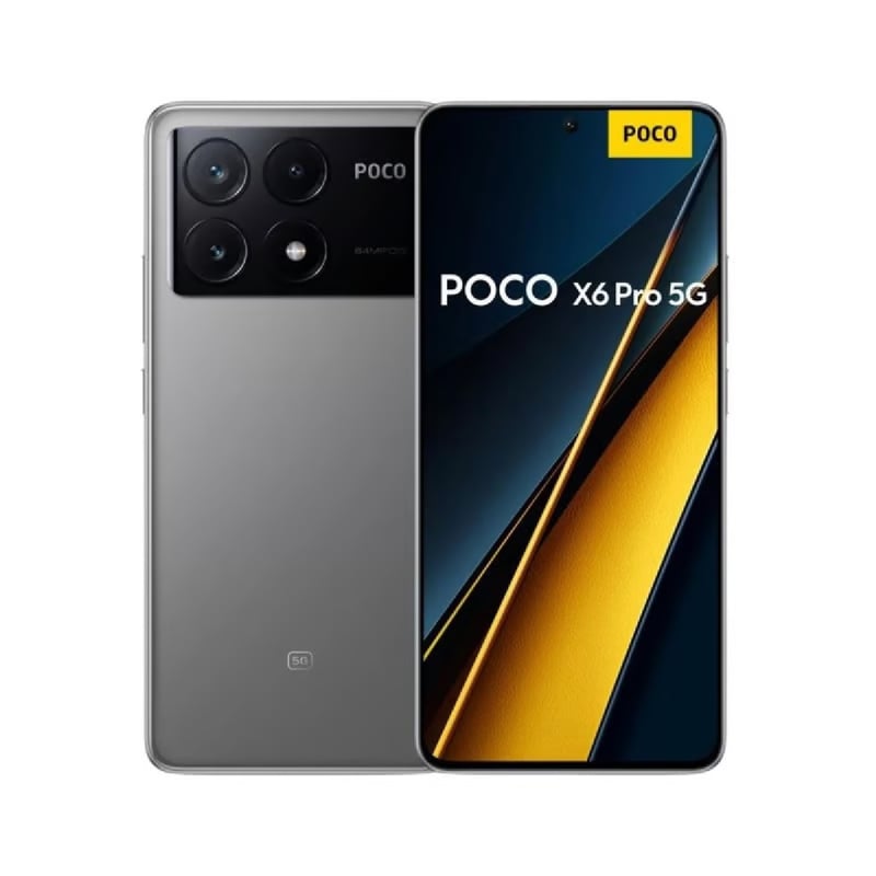 XIAOMI - Xiaomi POCO X6 Pro 5G 256GB 8GB RAM  Grey