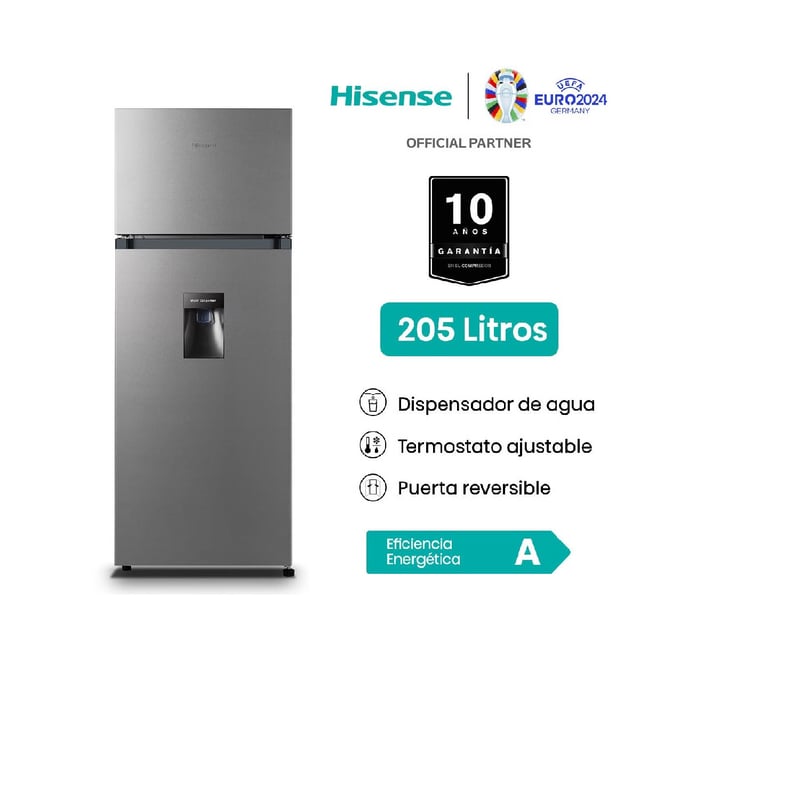 HISENSE - REFRIGERADORA TOP MOUNT 205L BCD-205