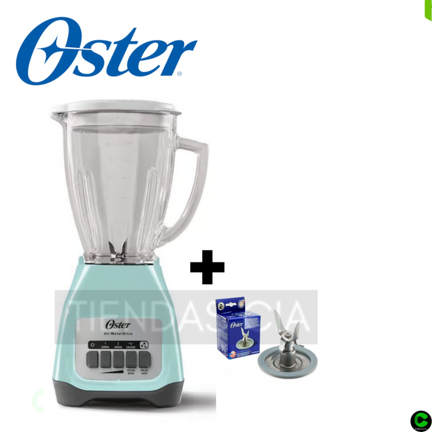 Licuadora oster turquesa hotsell