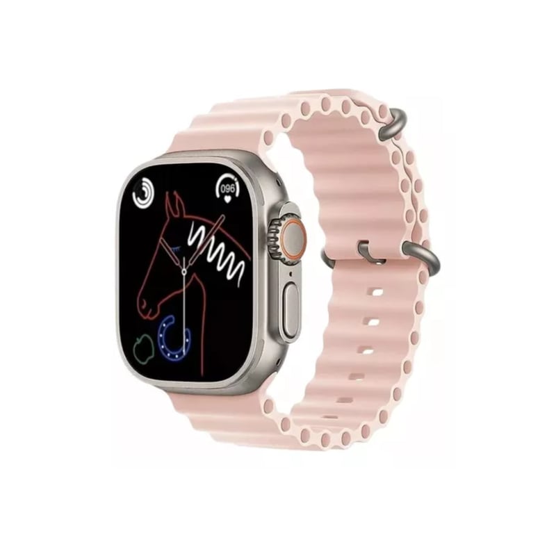 GENERICO - Smartwatch Ultra 2 Wireless Rosa