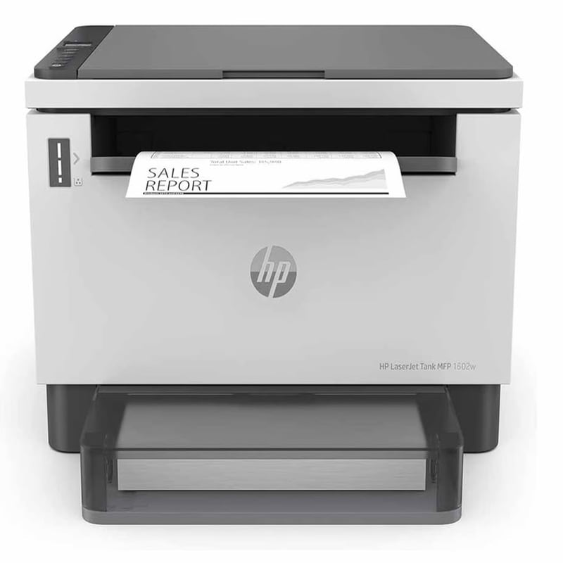 HP - Impresora HP LaserJet Tank MFP 1602w BN Multifuncional