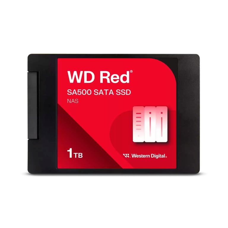 WD Rosso SA500 2.5" Nas SATA 6Gb/S SSD, 1TB - WDS100T1R0A
