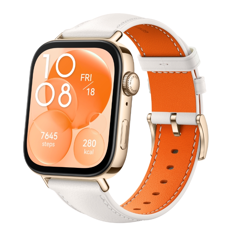 Smartwatch HUAWEI Watch Fit 3 Cuero Blanco. HUAWEI