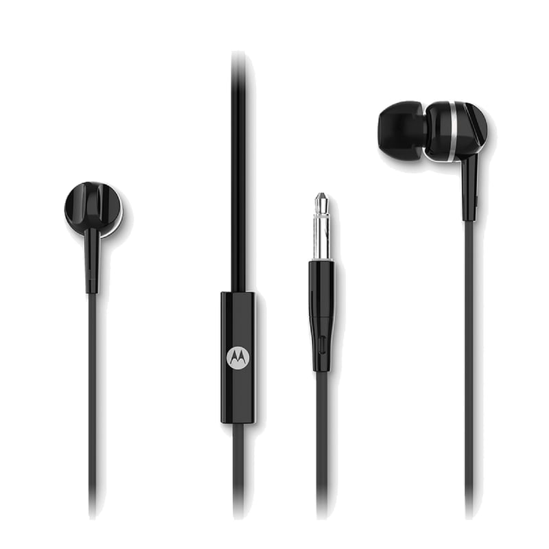 MOTOROLA - Audifonos Motorola Moto Earbuds 105 Negro