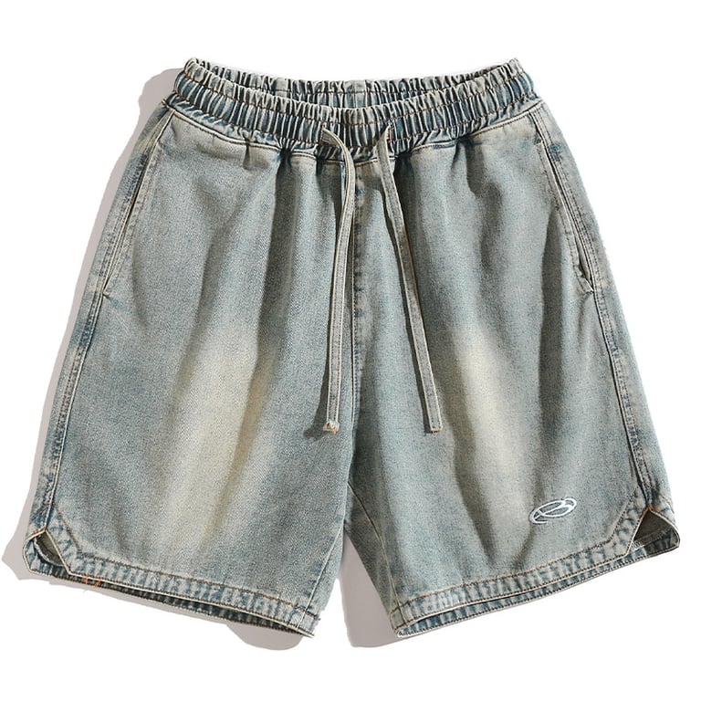 Pantalones Cortos Casuales De Cinco Puntos Para Hombres