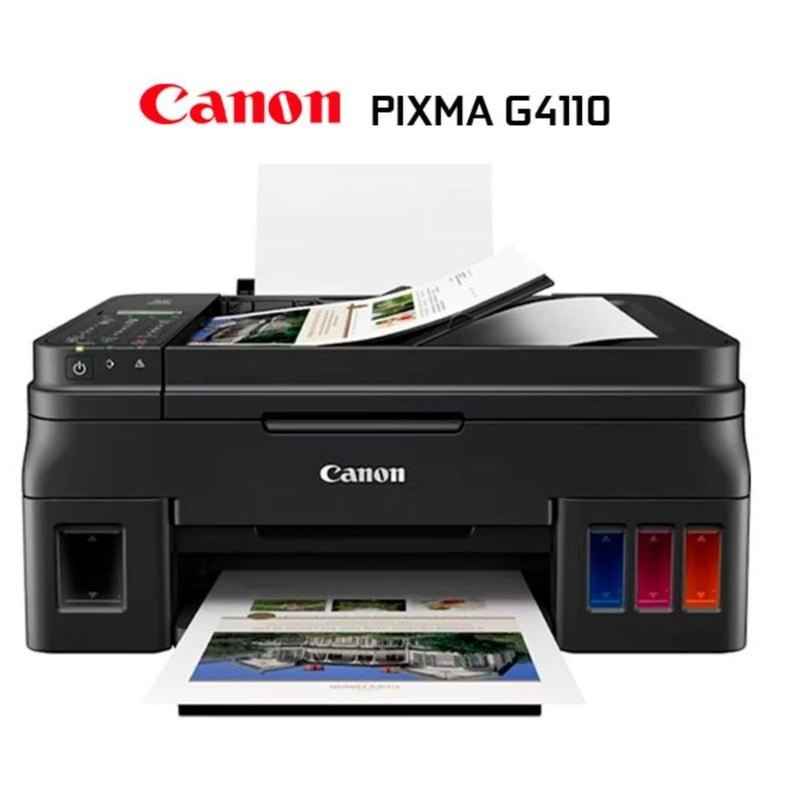 CANON - Impresora Multifuncional Canon Pixma G4110 Wi-Fi