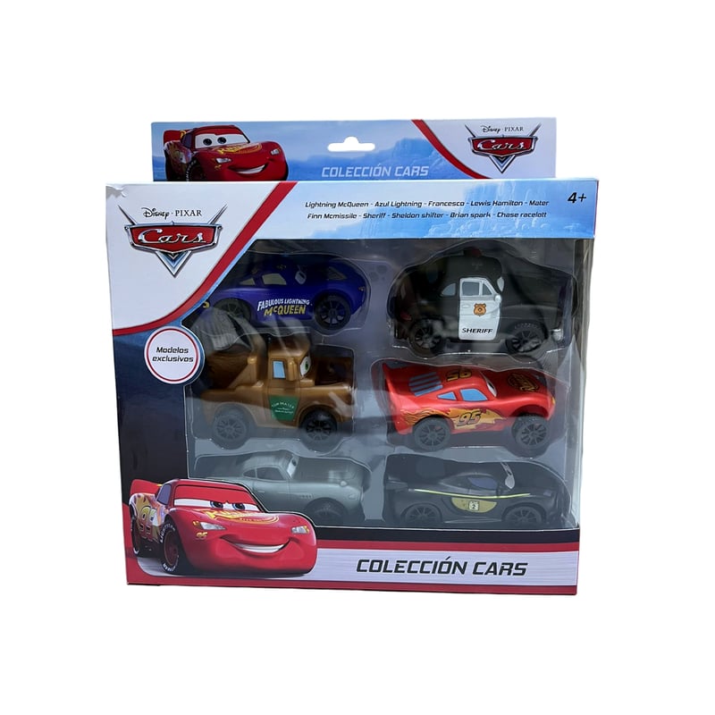 Camión transportador de coches con motor fricción disney pixar cars sales