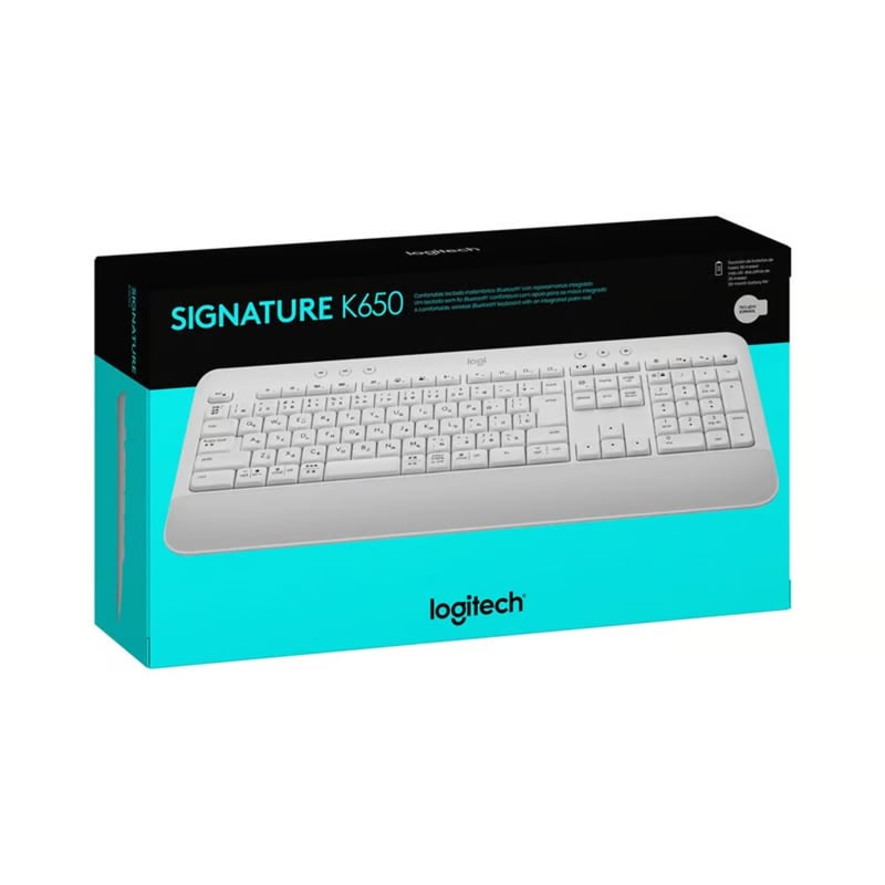 LOGITECH - TECLADO LOGITECH SIGNATURE K650 920-010964 WIRELESS BLUETOOTH WHITE