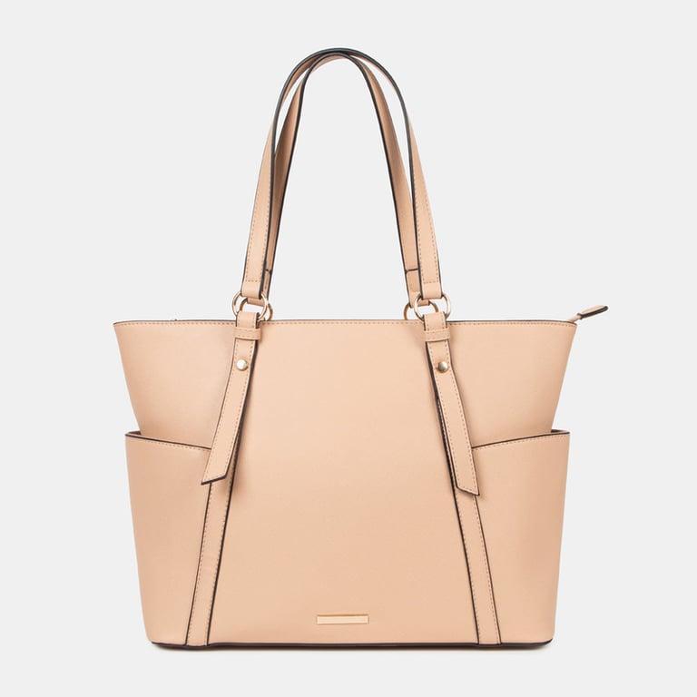 Cartera Hobo Simonetta Nude Bata Mujer_. BATA | falabella.com