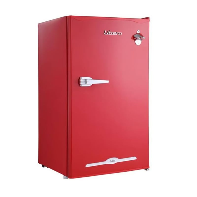 LIBERO - Frigobar Retro 91l Rojo LFB-90R Libero