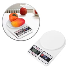 BUYPAL - Balanza Gramera Digital de Cocina 10kg Precisa y Compacta