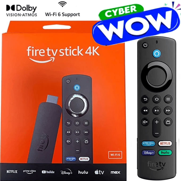 Fire Tv Stick 4k (2024) WIFI 6 2gb ram Control Remoto por voz Alexa