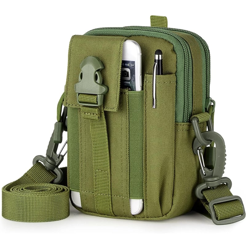 Bolsa tactica Molle para telefono bolsa cintura compacta con correa