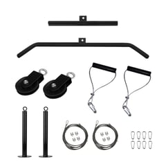 HOLGU - Sistema Set Polea Completo Cable Resistencia + Accesorios