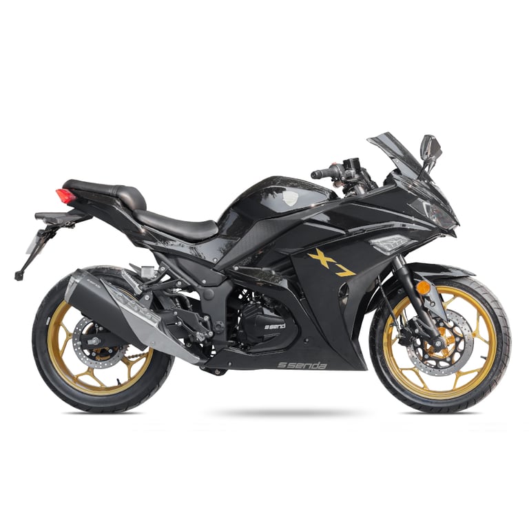 Moto Deportiva SS200-X7 Negro SSENDA | falabella.com