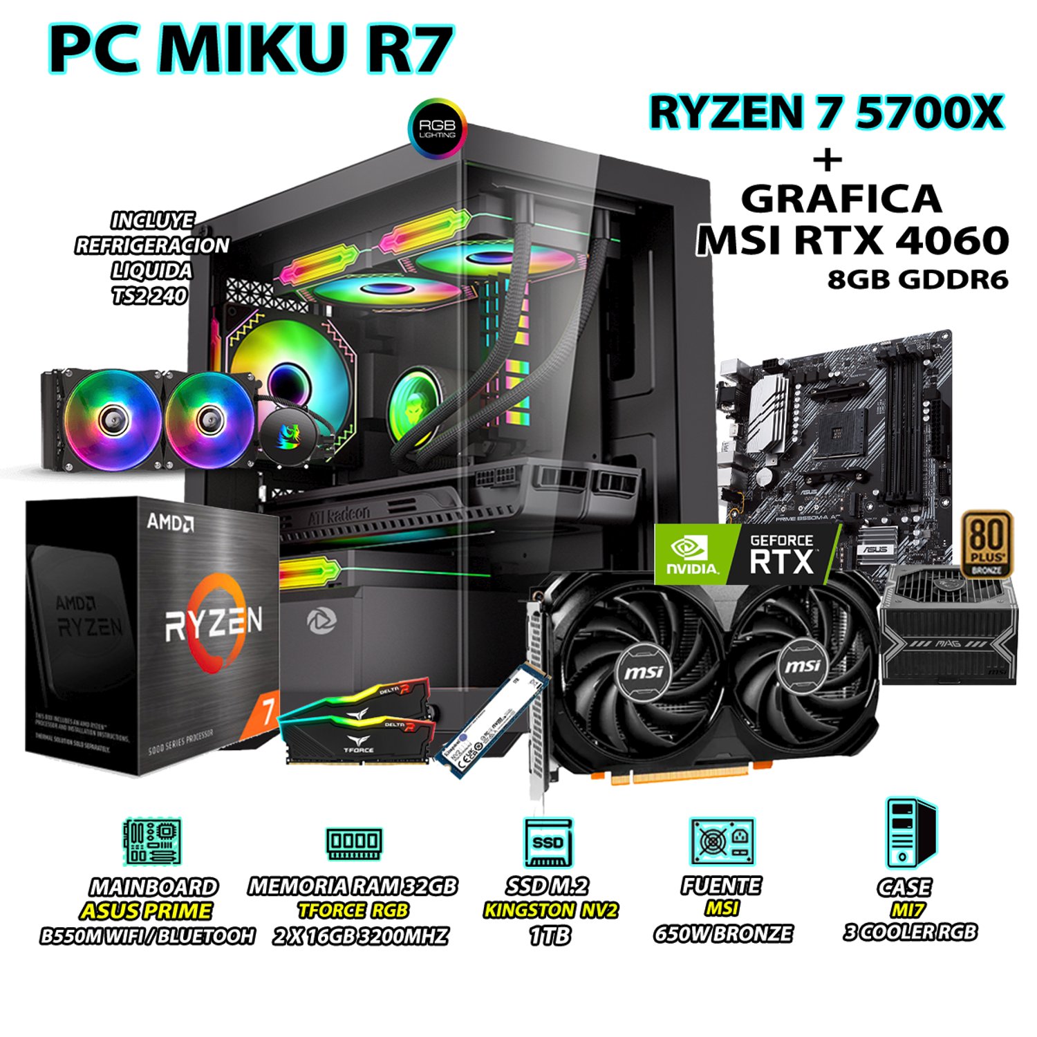 高性能ゲーミングPC RYZEN5 5500 RTX 2060 高性能ゲーミングPC RYZEN5 5500 RTX2060