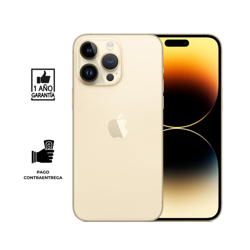 APPLE - iPhone 14 PRO 128 GB I Reacondicionado grado C I color: Oro