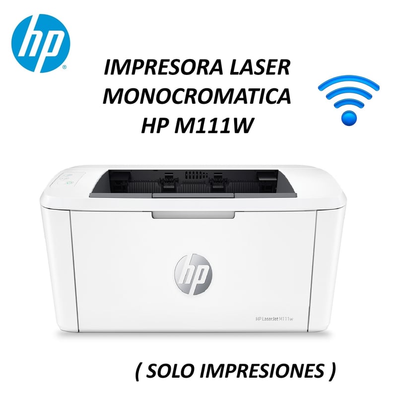 HP - IMPRESORA LASERJET HP M111W MONOCROMATICA 7MD68A