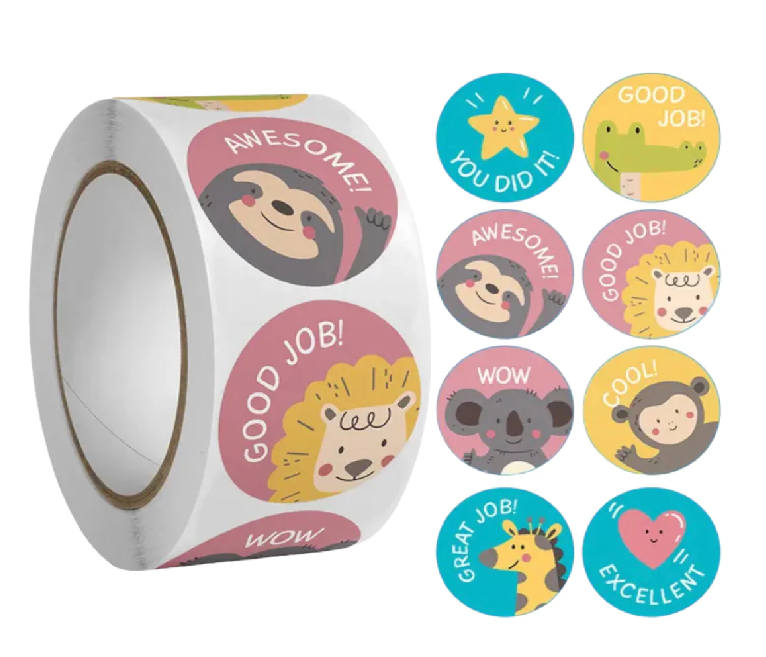 100 stickers en rollo amazing 4 GENERICO | falabella.com
