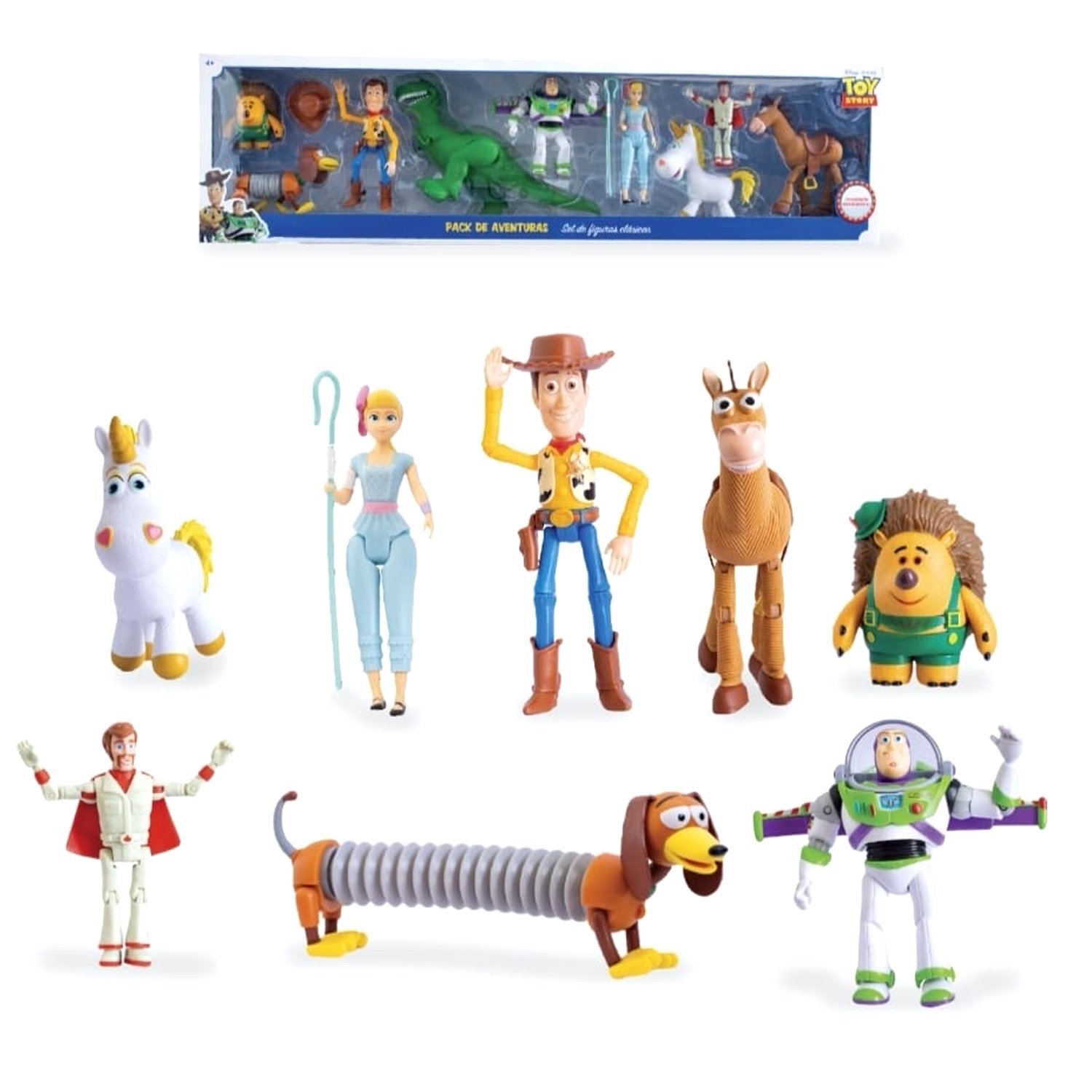 Set de Munecos de Jebe Toy Story Articulados 9 Pcs TOY STORY falabella