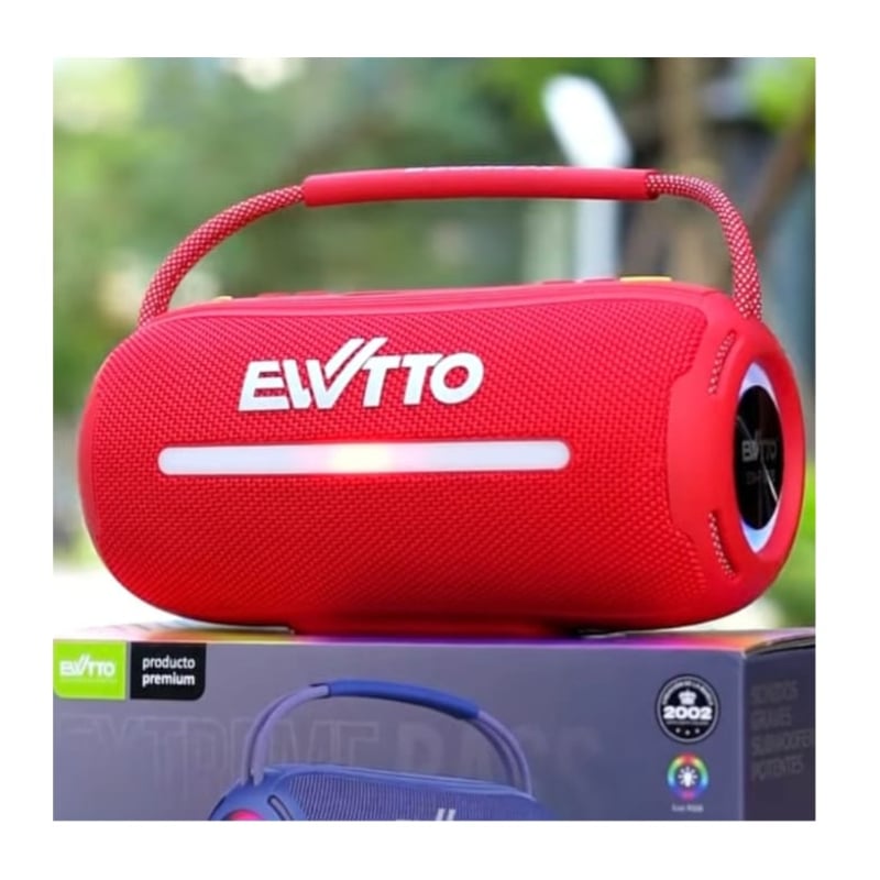 Parlante Portatil Recargable EWTTO EW-P102B EWTTO | falabella.com