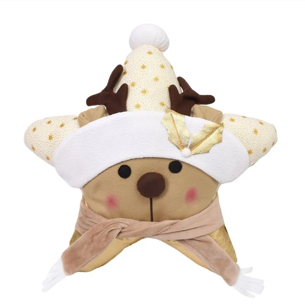 Cojin Navideño Estrella 50x50cm Reno GENERICO | falabella.com