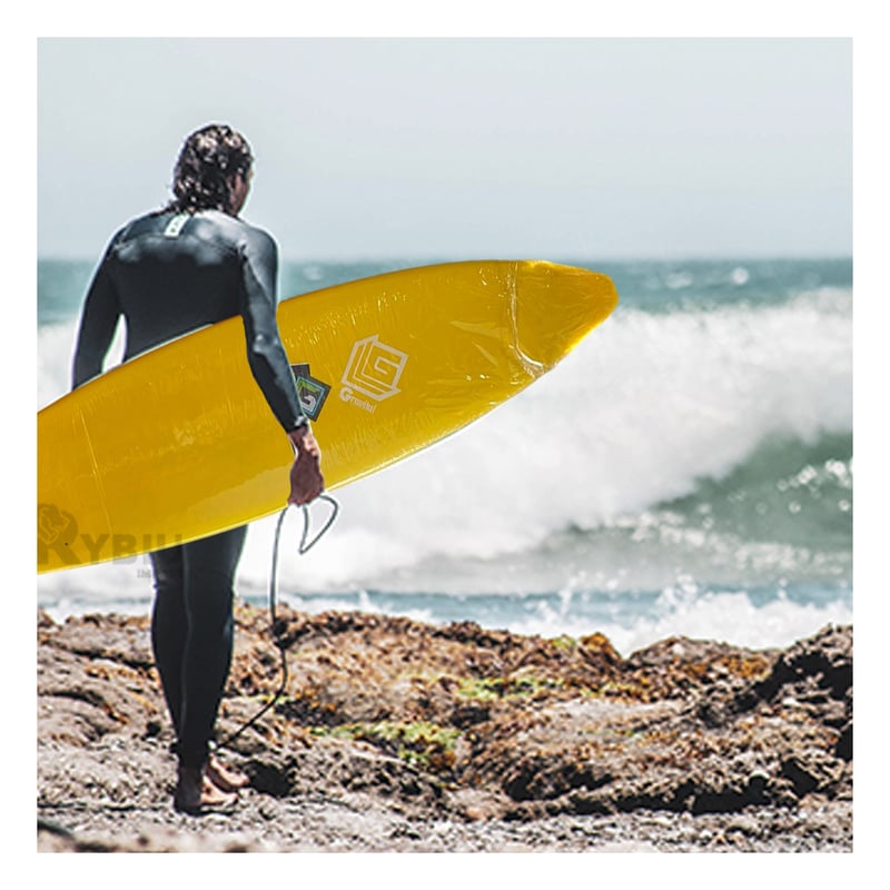 GENERICO - Tabla de Surf de 7 Pies Util para la Playa en Amarillo