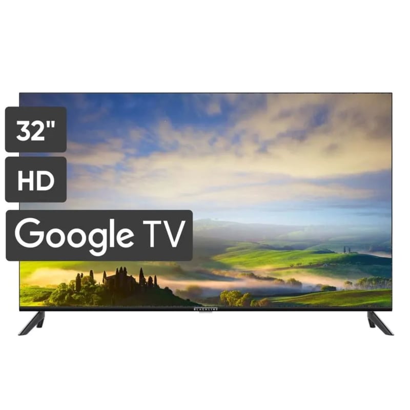 BLACKLINE - Televisor BLACKLINE LED 32 HD Smart TV Google tv BL32-T3000HD